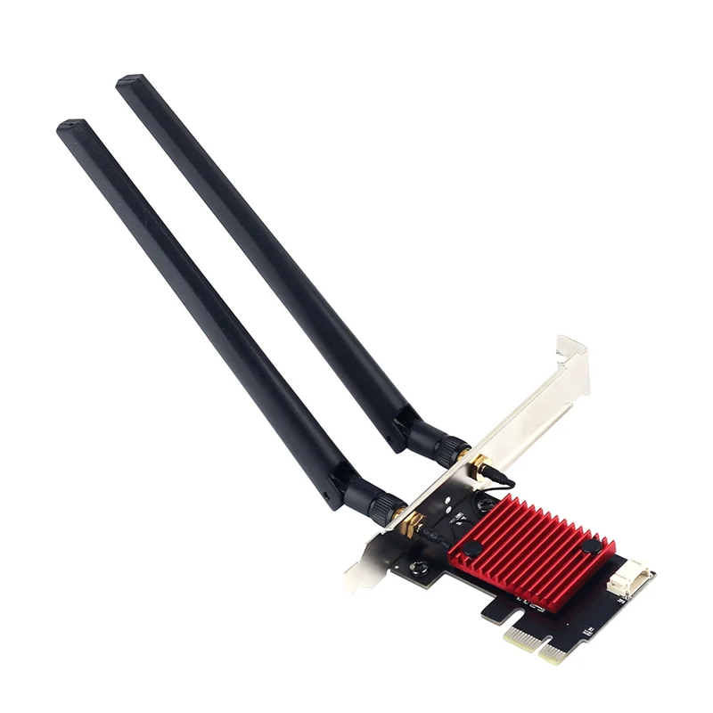 

ATP-2974Mbps WIFI6 AX200 PCI E Wireless WiFi Adapter 2.4G 5Ghz Dual Band Network Card Bluetooth 5.2 Desktop Network Card