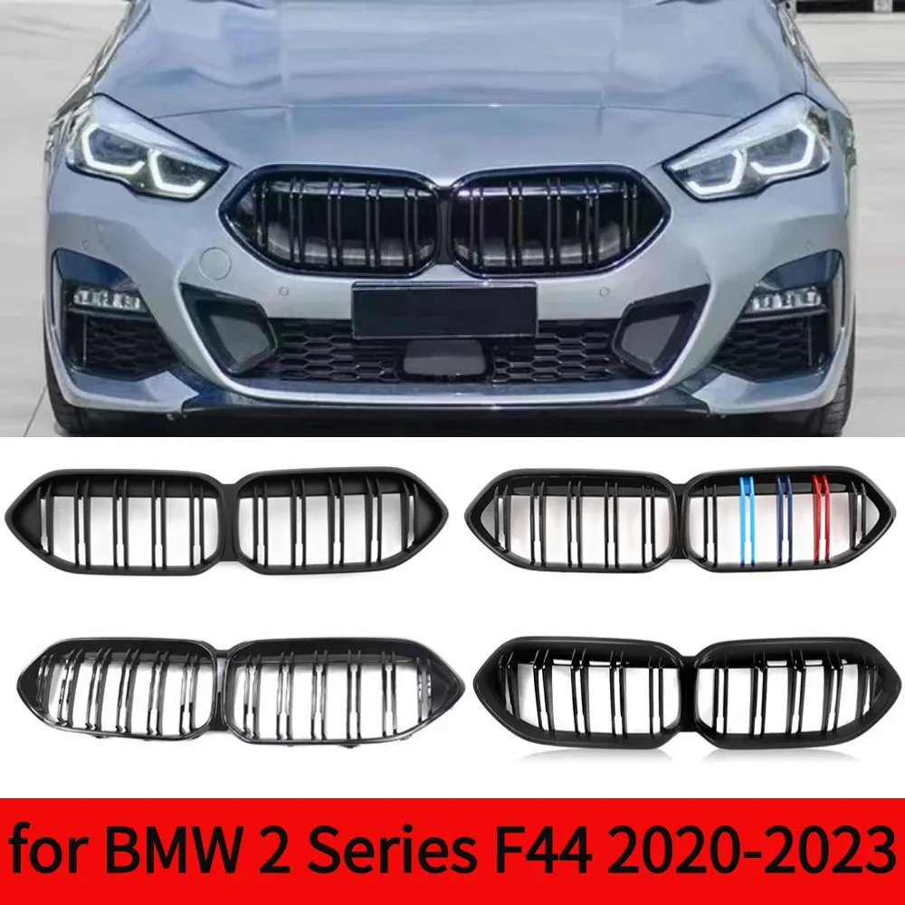 ABS Glossy Black Front Bumper Kidney Grille Mesh for BMW 2 Series F44 Gran Coupe M235i 216i 218i 220i 228i 2020-2023