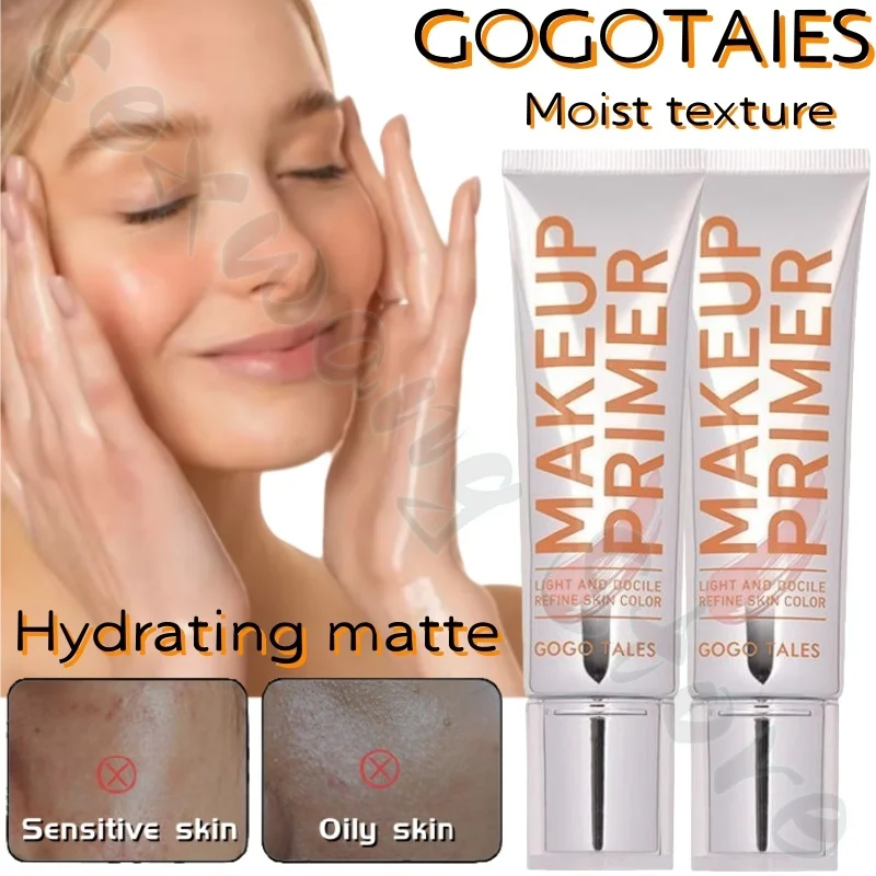 Crème de pré-traitement de maquillage photosensible, nuage hydratant et hydratant, apprêt pour le visage, mat hydraté, améliore la peau grasse