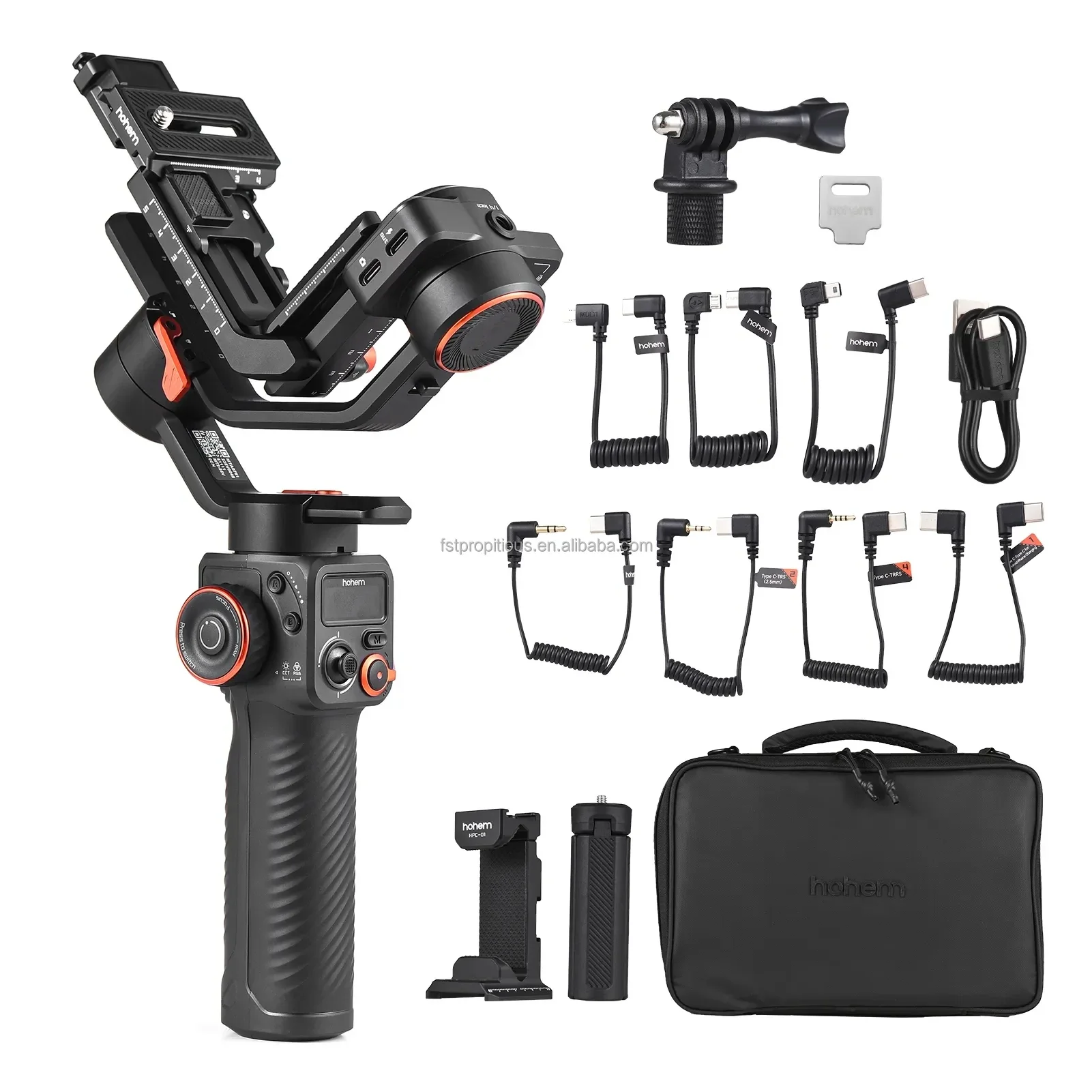 Hohem iSteady MT2 Kit 3 Axis Gimbal Stabilizer for Mirrorless Smartphone Camera for Sony for Nikon for Canon Cinema