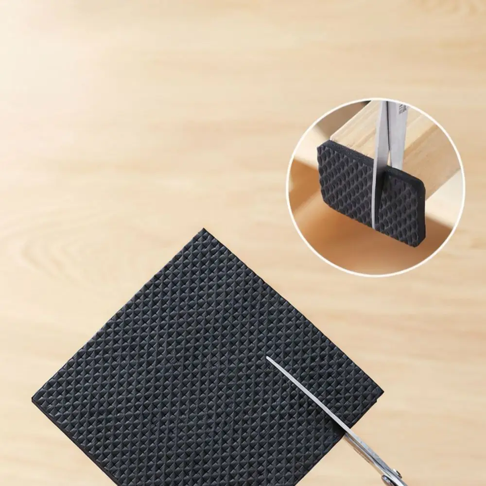 Heavy Duty Floor Protectors Furniture Feet Pads Anti Scratch Rubber Chair Leg Covers Silent Table Moving Mats Floor Saver