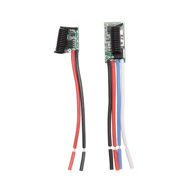 Super Deal -DC3V 5V 12V 24V Wide Voltage Universal Miniature Transmitter/Receiver Module 433 Power-On Transmission Module