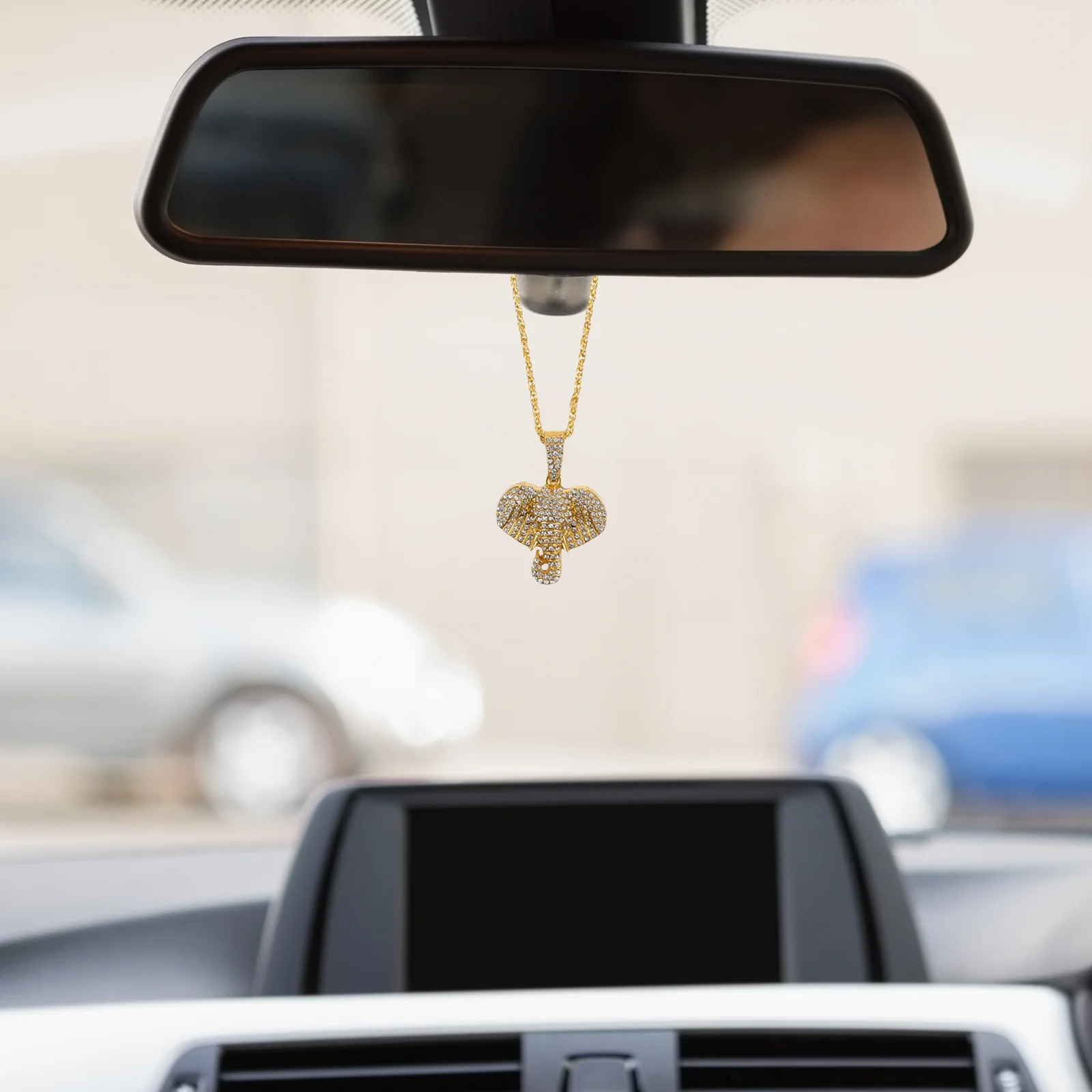 

Alloy Vehicle Pendants Car Accessories Charms Interior Aesthetic for Women Boho