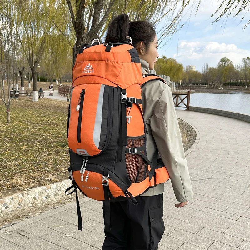 cross-border mountaineering bag, outdoor , sports backpack, large capacity water-repellent hiking and climbing