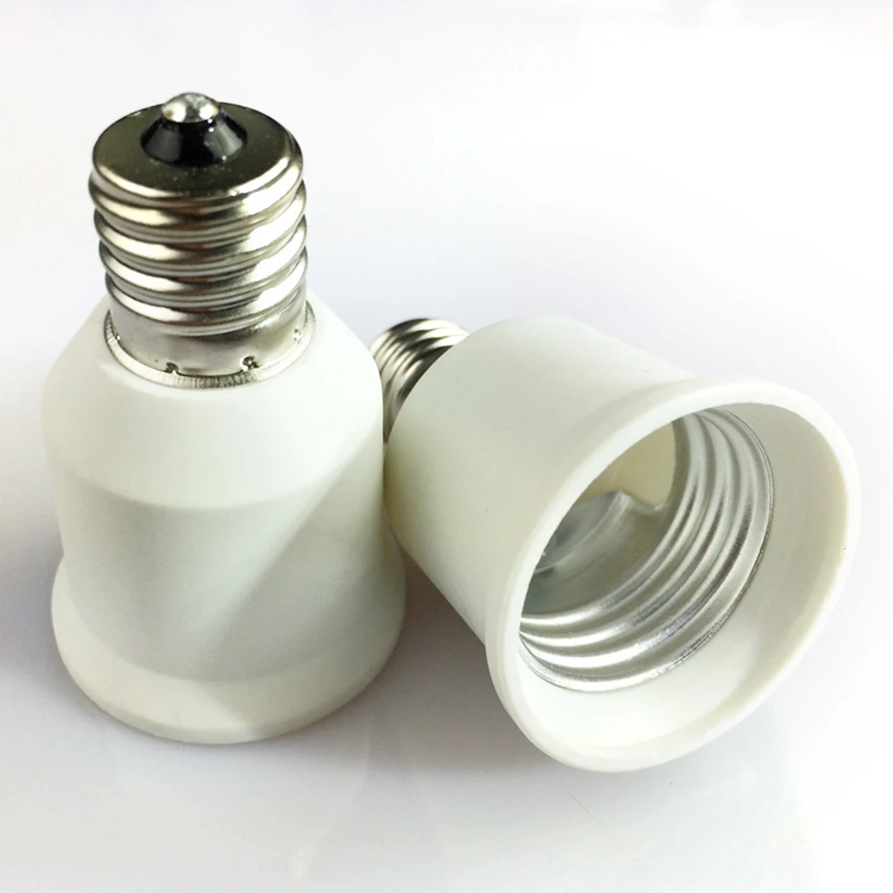 1pcs E17 to E27 Lamp Holder Led Lighting Electric Base Converter Screw Bulb Socket Adapter LED Lamp Head