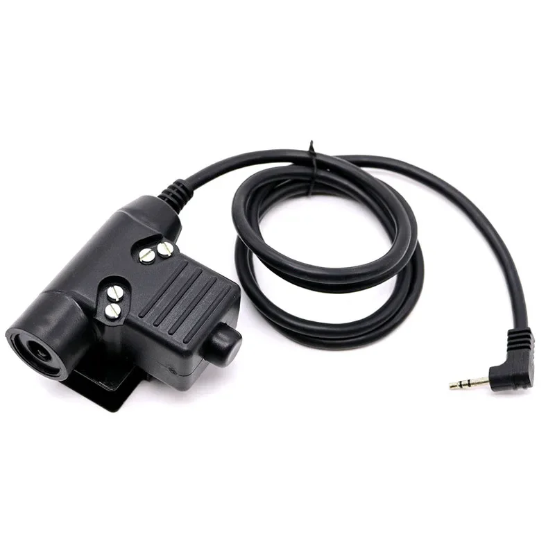 

1 Pin 2.5mm Plug Z-Tactical Bowman Elite II U94 Headset Cable Adapter PTT for Motorola T6200C Cobra MT600 Gear Talkabout Radio