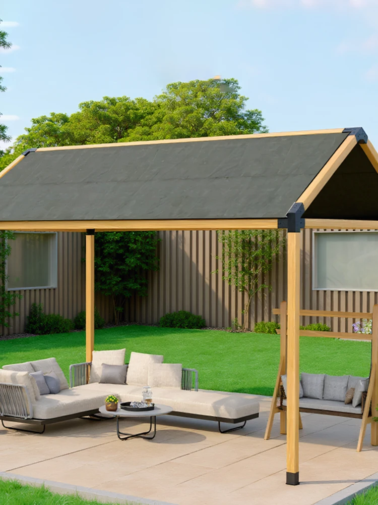 

Pergola Kit with 3-Way Brackets Pergola Brackets Includes Screws Pergola Bracket Kit for Pergolas Gardens and Metal Gazebo Kits