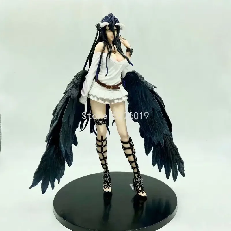 21cm Overlord Albedo So-Bin Sexy Anime Girl Figure Overlord III Albedo Action Figure Albedo Figurine Ainz Ooal Gown Figure Toys