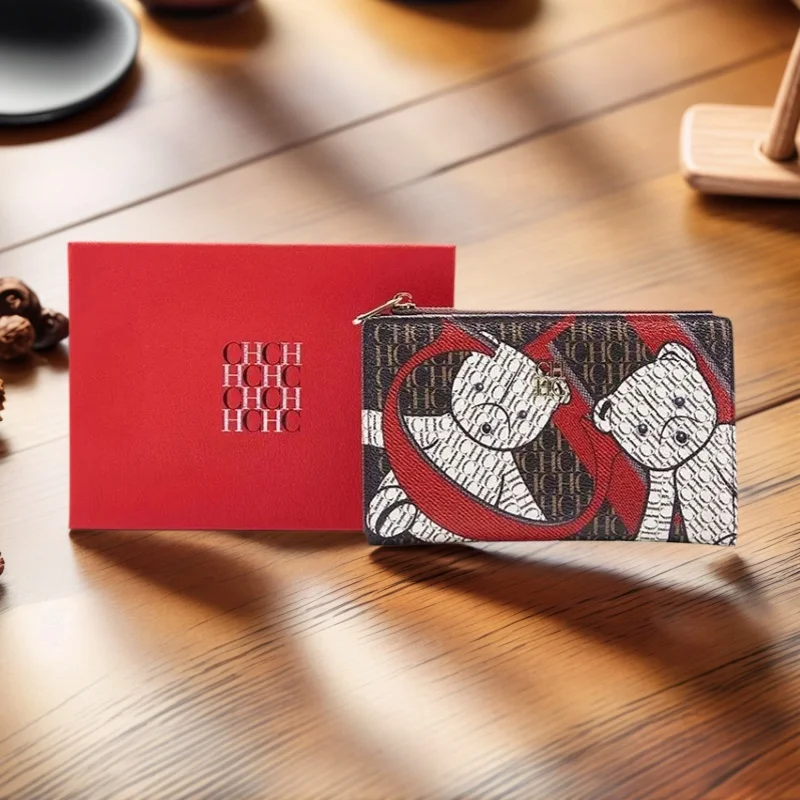 高級感のある軽量で高級感のある女性用漫画柄プリント財布、絶妙でコンパクトな携帯性に優れた高品質財布