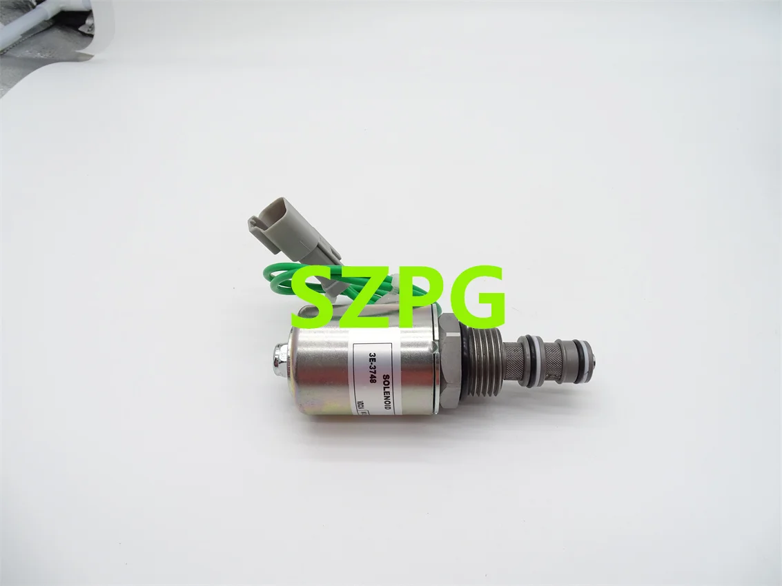 For 3E-3748 Solenoid Valve 3E3748 Compatible With Engine 3406B 3406C 3116 3126 3406 3408 824G 844 MOTOR GRADER 24H
