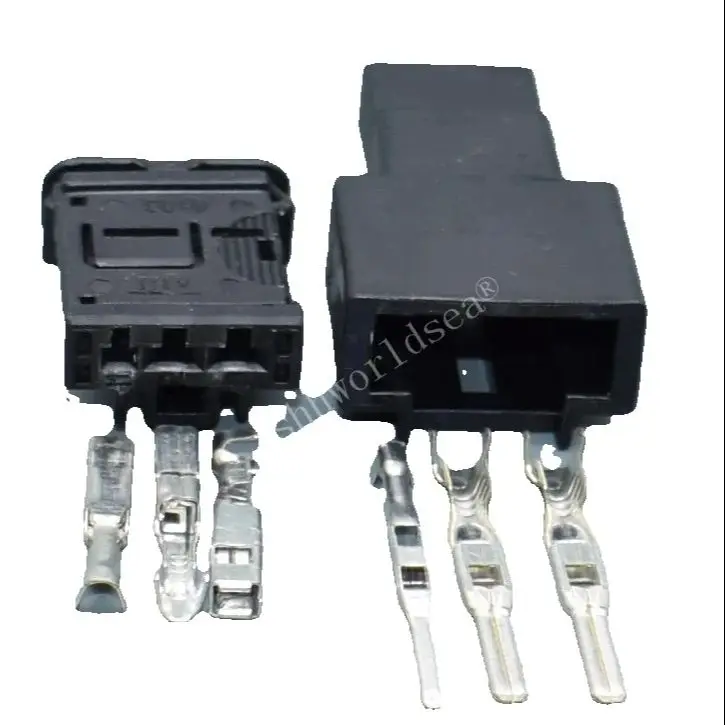 shhworldsea 3 Pin 1.5/2.8mm Electrical Auto Plug Automotive Wiring Harness Female Connector For Peugeot Citroen
