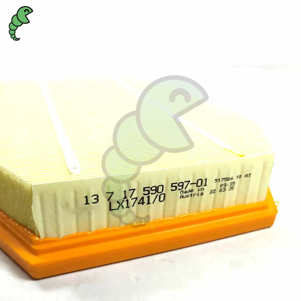 10pcs Air Filter Insert For 13717590597 High Quality Auto Parts 13 71 7 590 597 For F01 F01N F02 F02N F10 Engine Air Filter