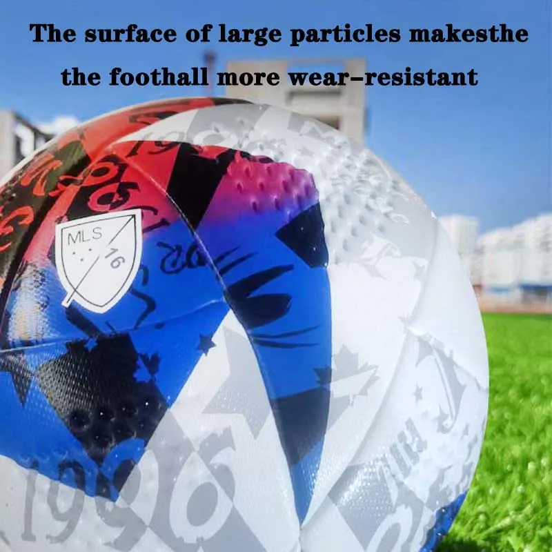 كرة قدم عالية الجودة بدون خياطة مقاومة للماء رقم المعيار. 5 مسابقة تدريب للطلاب البالغين، رياضية يومية خاصة سميكة مقاومة للانفجار