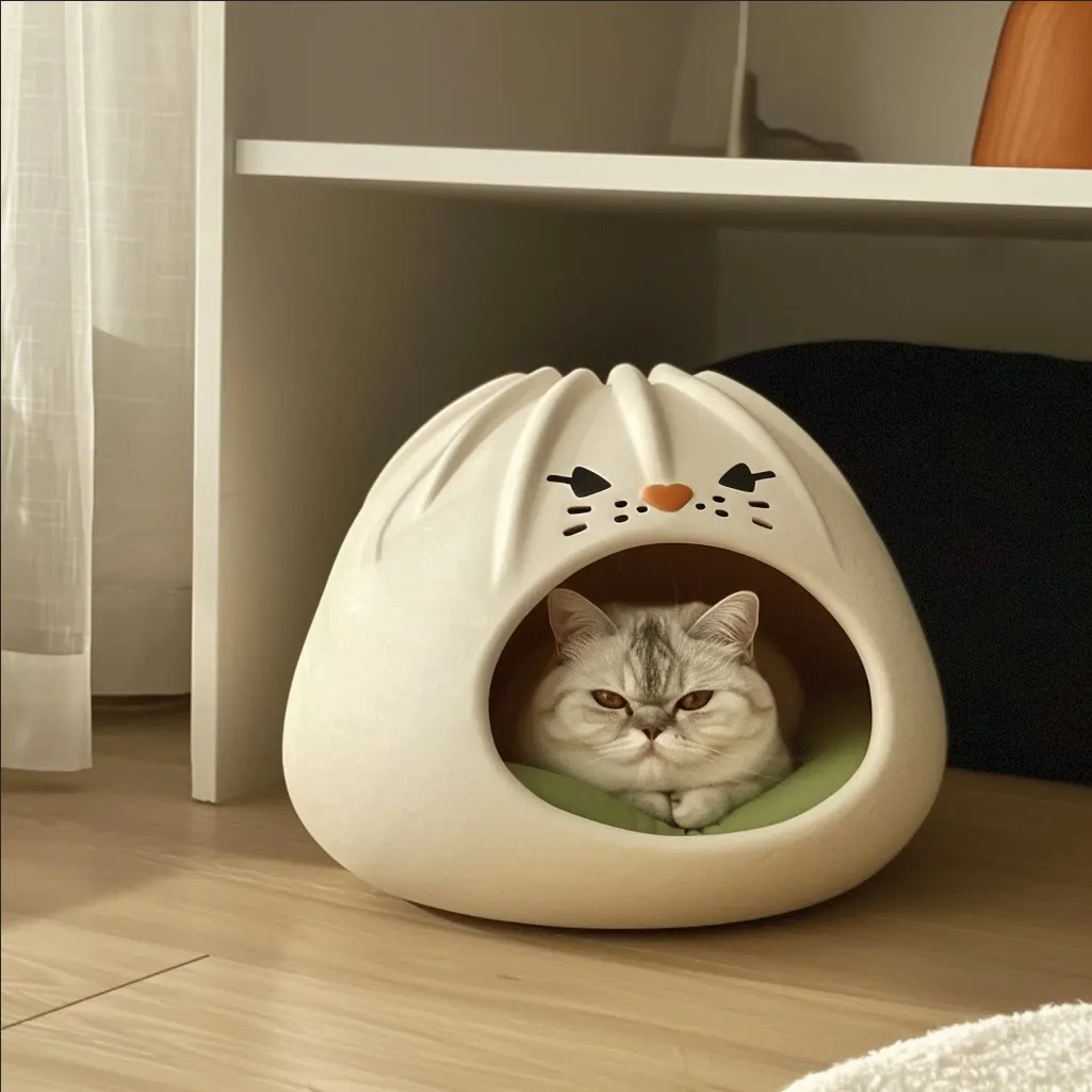 CX cat sleeping semi-closed security cute environmental protection easy to clean, nest