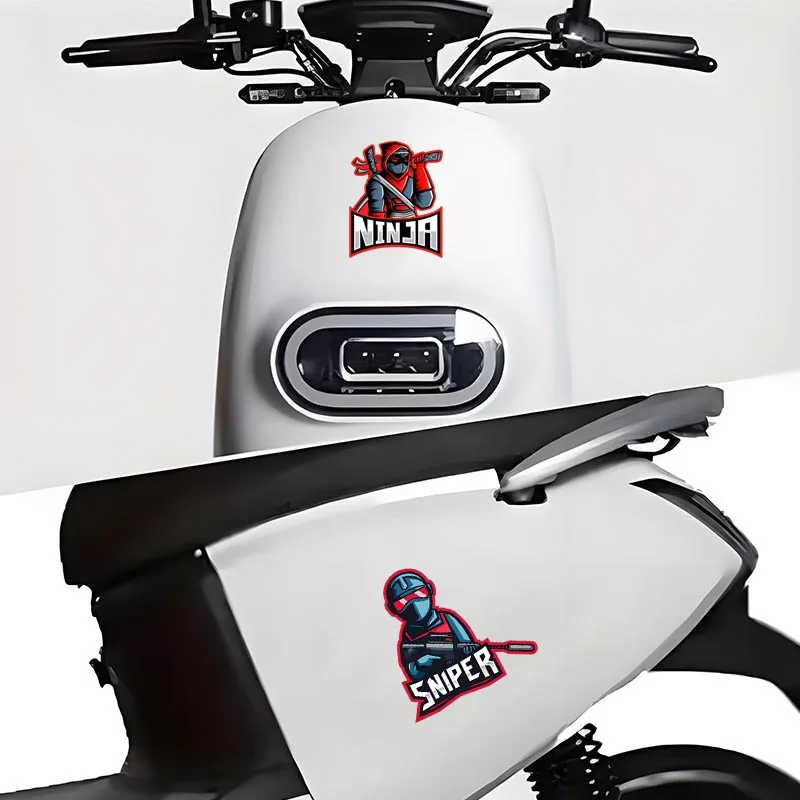 Рисунок 2 - Светоотражающие наклейки MMA Fighting Ninja Cowboy