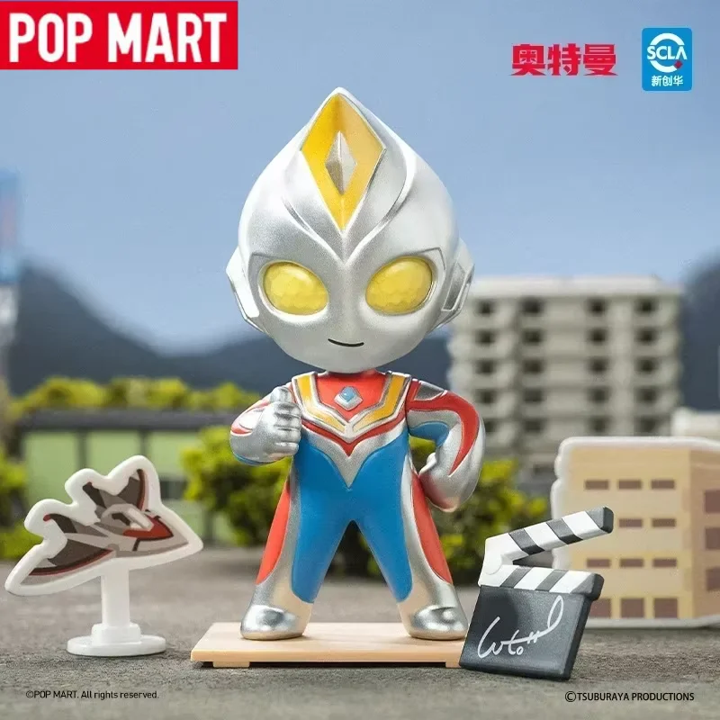 

POP MART Ultraman Shooting Studio Series слепая коробка милые аниме фигурки украшения загадочный подарок кукла для коллекционеров студийной серии