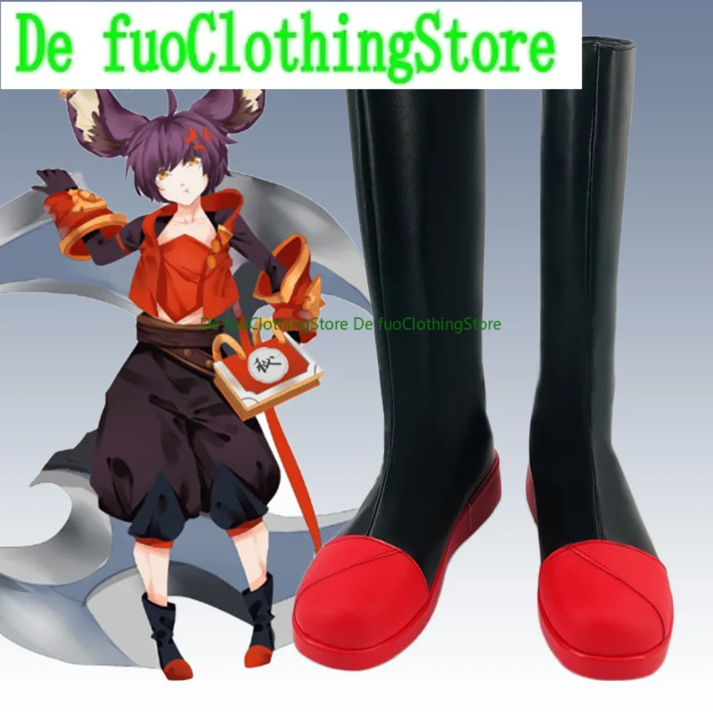 

DefuoClothing Honor Of Kings Li Yuanfang Обувь для косплея Аниме Игры Костюмы на Хэллоуин Реквизит для вечеринки Обувь