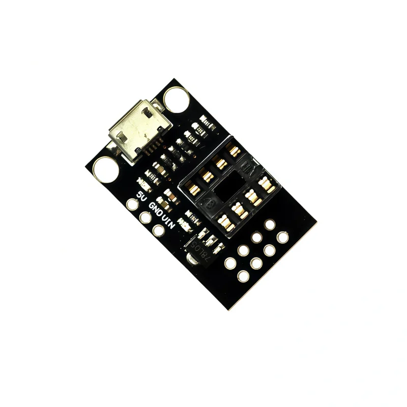 T42 ATtiny13A/ATtiny25/ATtiny45/ATtiny85 Plug-in Development Programming Board