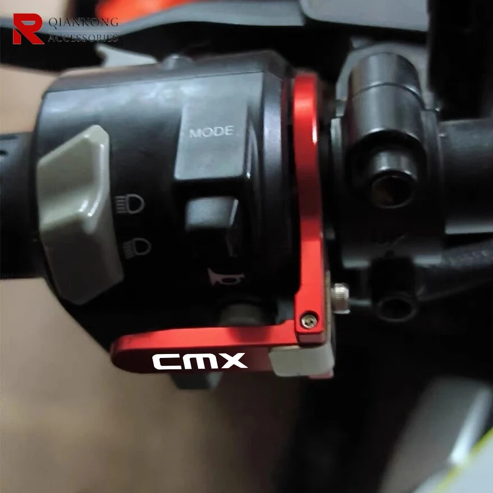 Motobike For Honda CMX 300 500 CMX300 CMX500 2025 2024 Horn Switch Button Shell Extension Bracket Parts Keyboard lengthening