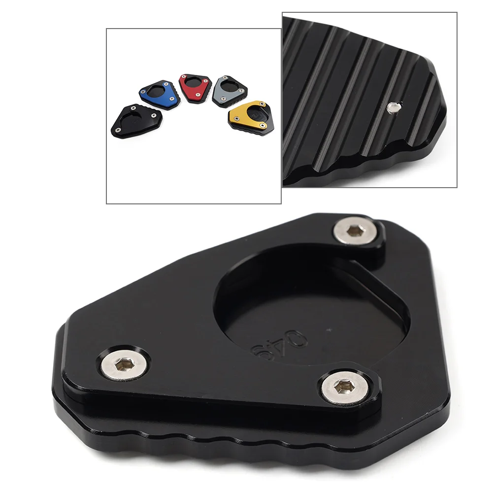 Motorcycle Kickstand Extension Plate Foot Side Stand Enlarge Pad For BMW G310GS G 310 GS 2017-2018