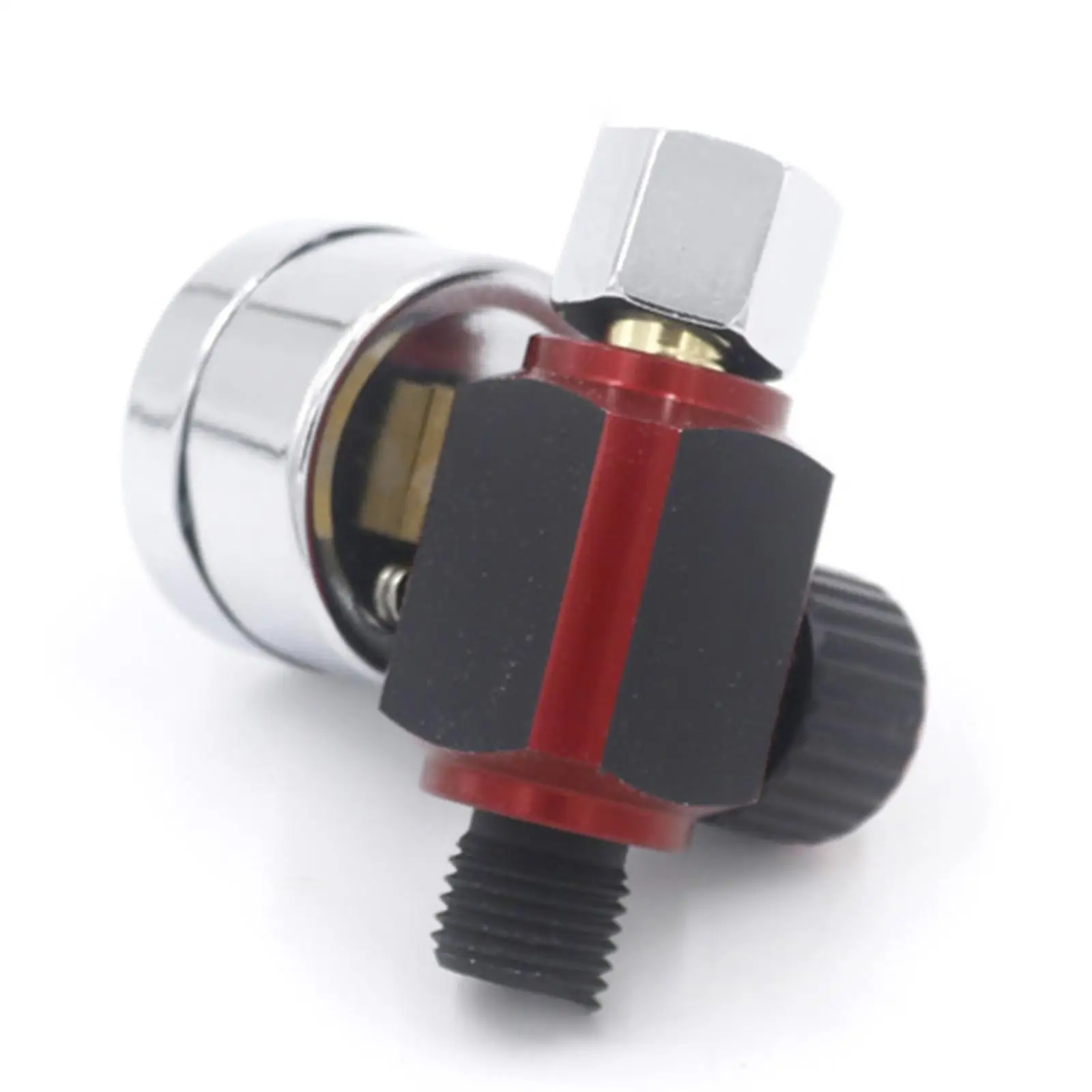 Paint Sprayer Air Pressure Regulator G1/4 Thread Alloy Built in Gauge 0-10BAR for Auto Body Repair Furniture Coloring