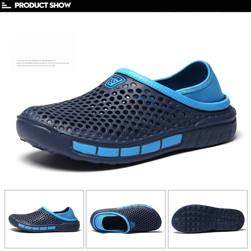 

Men's New Summer Outdoor Sandals, Men's Slip-On Water-Resistant Beach Shoes, Sandals and Slippers