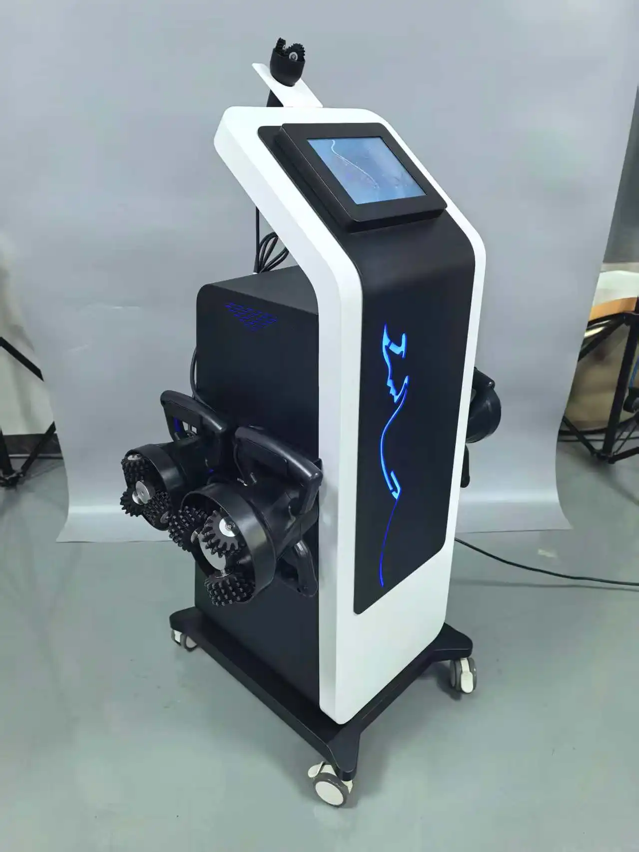 2/4/5/6/7in1 المهنية الأسطوانة العلاج التخسيس مُدلك بالاهتزاز مُدلك سلوليت لتخفيف الآلام مدلك الدهون