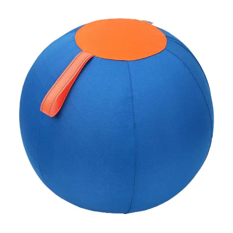 

Dog Large Ball Toy Inflatable Large Balls Toys For Pets Blue Wear-Resistant Pet Balls Dog Enrichment Toy For Parks Lawns