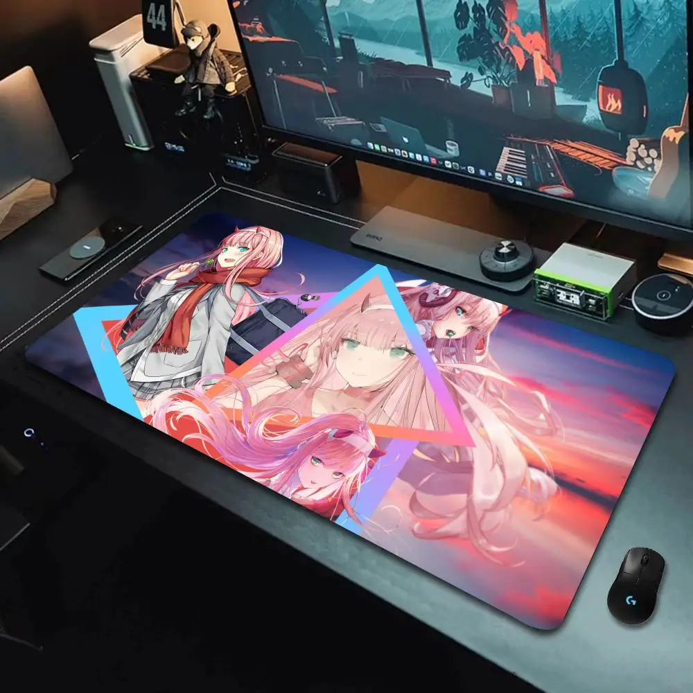 Keyboard Mat Darling in the FranXX Mouse Pad Anime Pad Computer Mausepad Large Gamer Desk Accessories Gaming Table Mats Hot Xxl