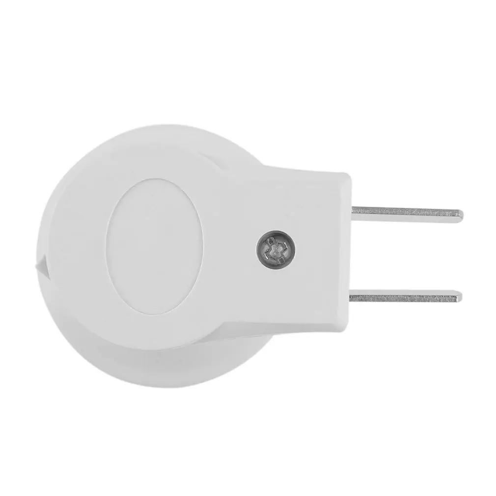 1PC Hot Sell Practical White Plastic E27 LED Light Socket To US Plug Holder Adapter Converter ON/OFF Button Switch For Bulb Lamp