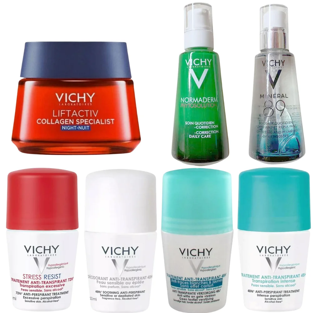 Vichy 89 crema facial HA hidratante ácido hialurónico B3 suero colágeno ilumina el tono de la piel cuidado hidratante de la piel