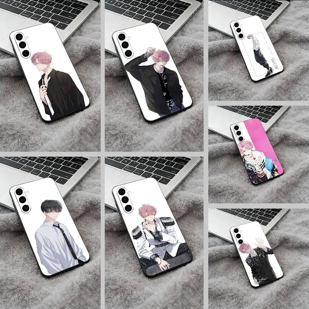 

F-Fukuhara Tamon Anime Portrait Phone Case For Samsung Galaxy A73,A71 A72,A70,A53,A52,A51,Soft Silicone Black Cover