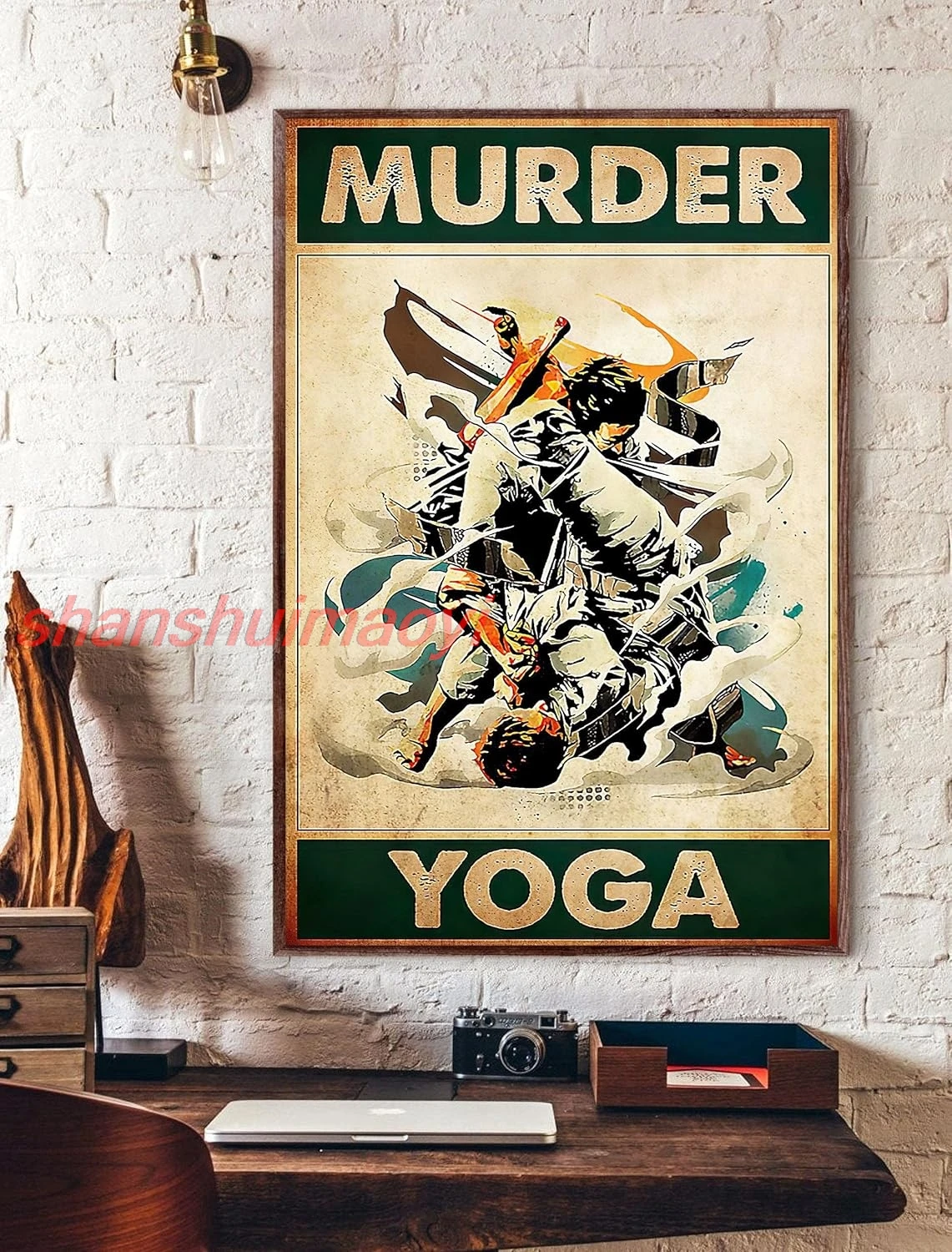 SIGNCHAT Jiu Jitsu Techniques Metal Poster, 8x12 inches, Vintage Decorative Signage ALIA