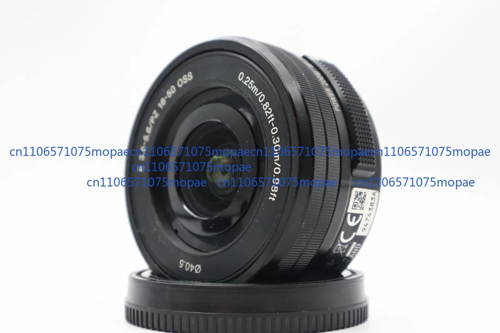 مستعمل 99% جديد لعدسة Sony E 16-50mm f/3.5-5.6 PZ OSS ذات التركيز التلقائي APS-C للتركيب الإلكتروني، أسود {40.5}