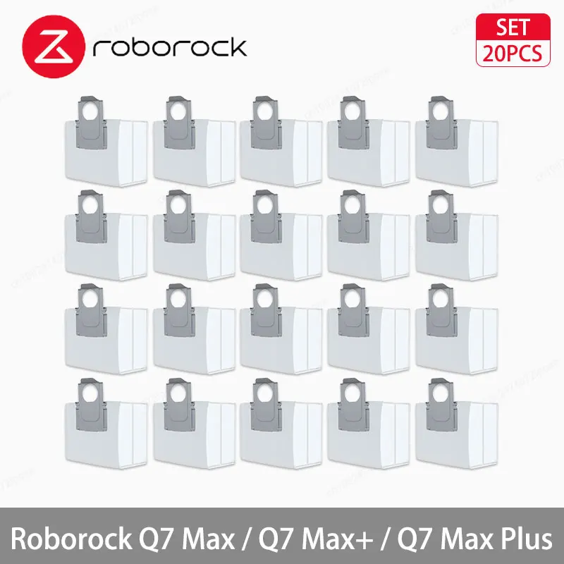 Roborock Q7 Max / Q7 Max+ / Q7 Max Plus Robotstofzuiger Accessoires Zijborstel Hepa Filter Mop Doek Stofzak Reserveonderdelen