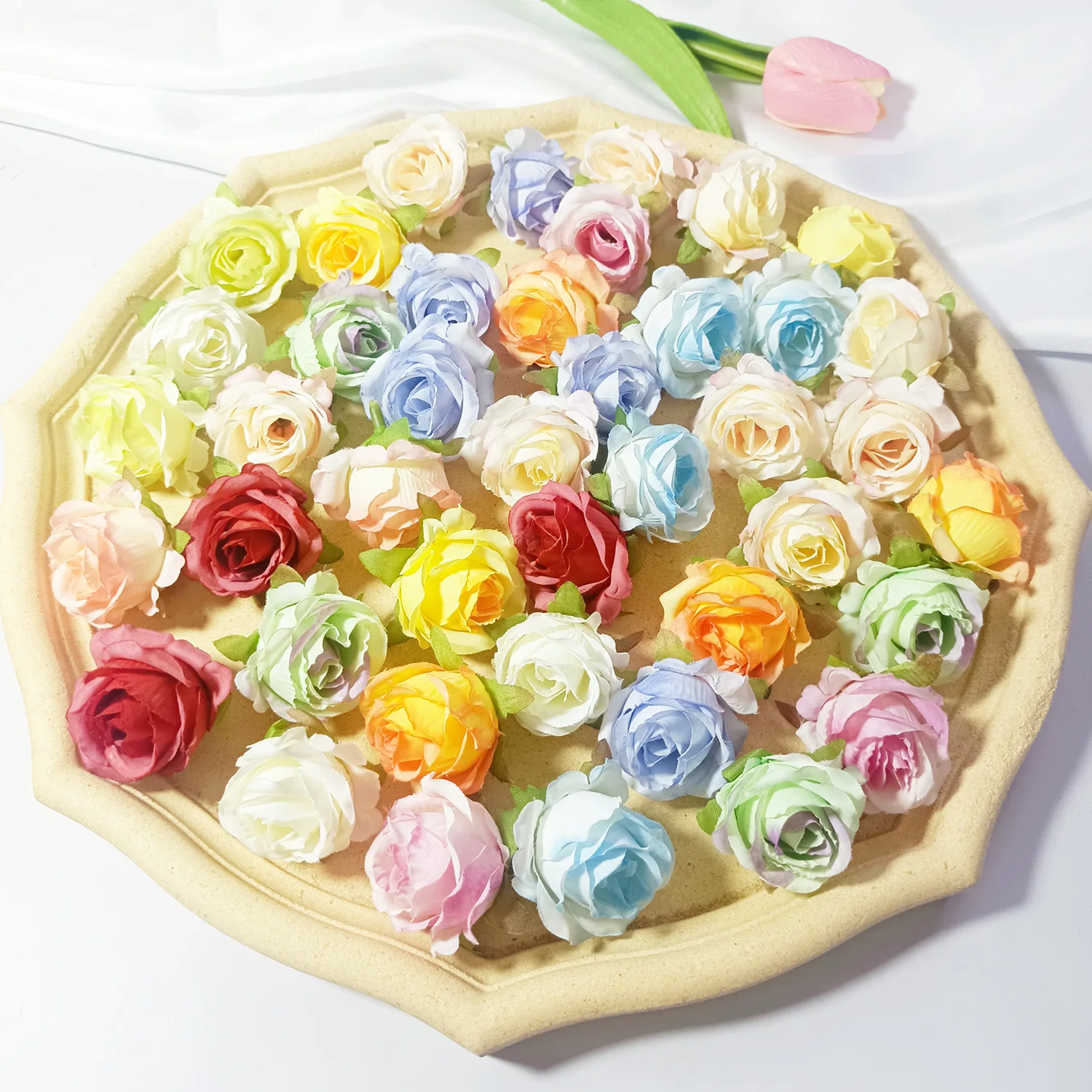

10/20Pcs Rose Artificial Flowers for Home Decor Wedding Marriage Decoration Supplies Fake Flowers DIY Bride Wreath Accessories
