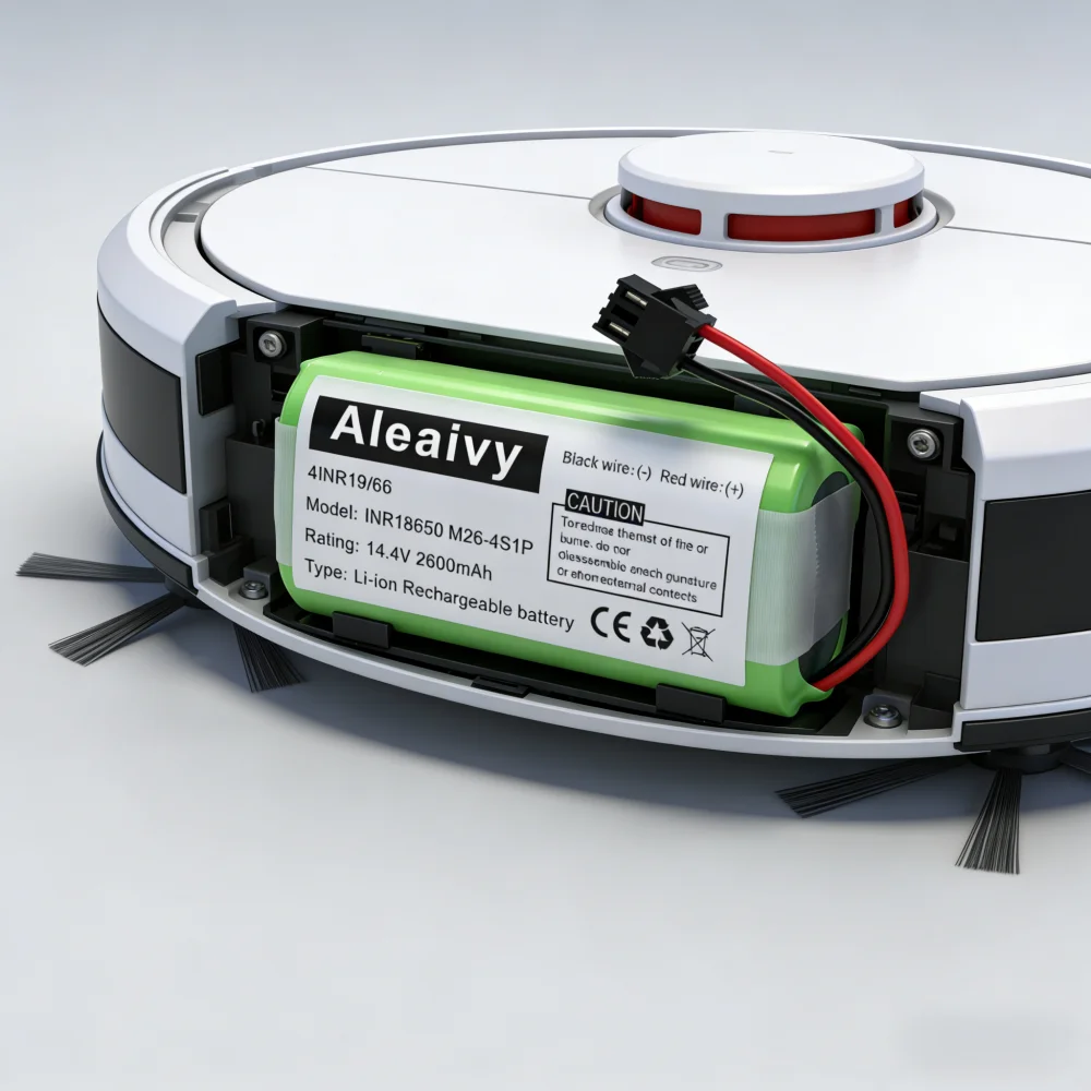 14.4V 2600mAh 3500mAh JYB OEM Robot Vacuum Replacement Battery for Ecovacs Deebot N79 Eufy RoboVac 11S 15T G30 Hybrid G10