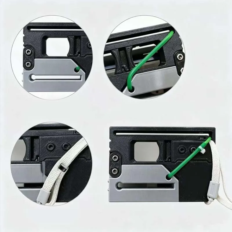 Outdoor Portable  3D Printing Foldable Card Toy    Camping EDC Tools