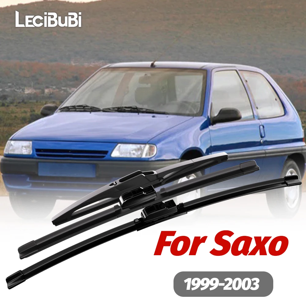 1 satz Vorne und Hinten Scheibenwischerblätter Scheibenwischer Für Citroen Saxo 1999-2003 2000 2001 2002 Zubehör