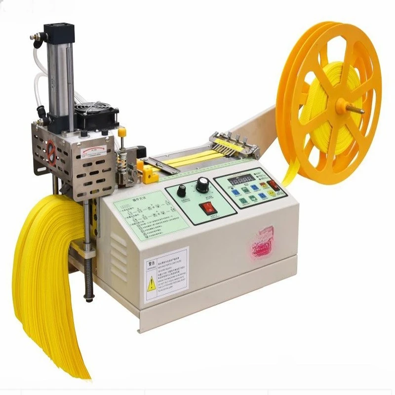 Machine zipper webbing elastic belt cutting machine automatic receiving hot cutting machine