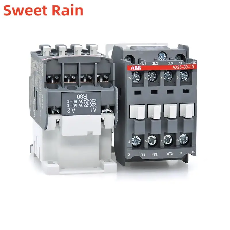

AX25-30-10 AX25-30-01 25A 3P AC Contactor AX25-30-10 AX25-30-01 Coil Voltage AC220V AC110V AC24V AC380V