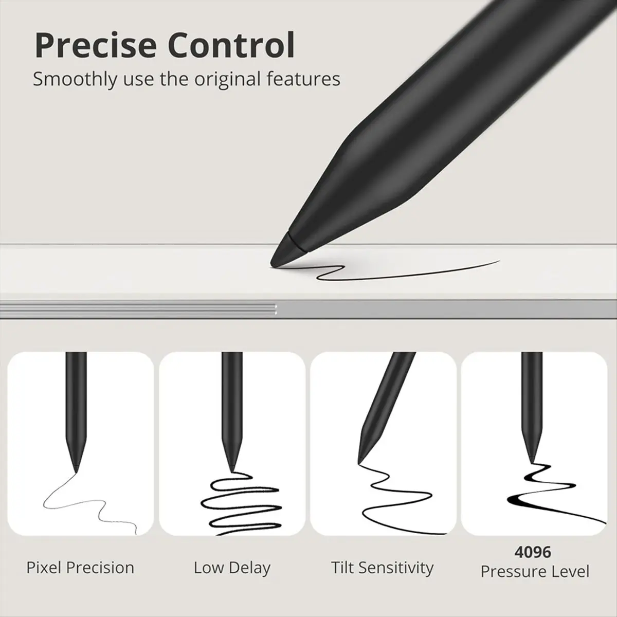 Super Sale 6 Pcs Replacement Tips Compatible with Remarkable Paper Pro Pen, Replacement Nibs for Precise Writing with Storage Bo