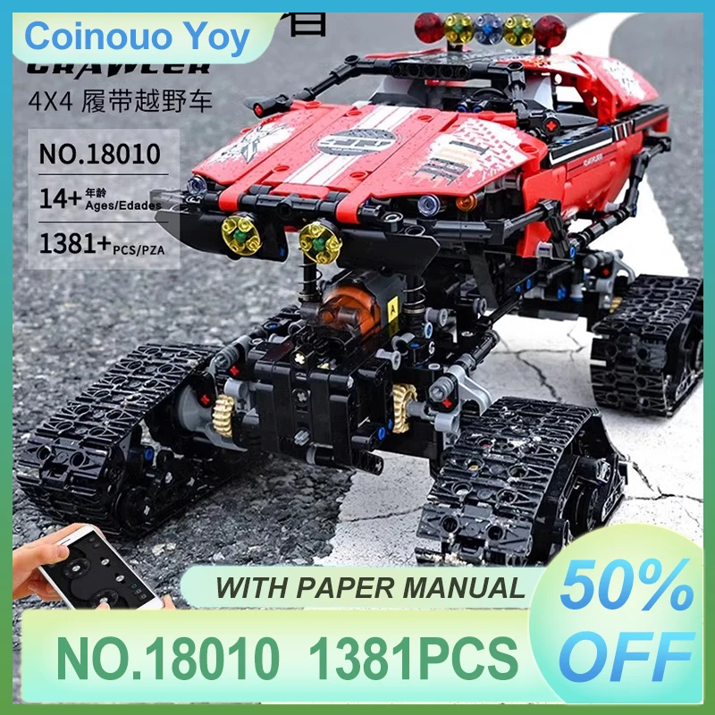 

Уникальный конструктор MOULD KING 18010: высокотехнологичная модель радиоуправляемого грузовика-экспедитора для сборки, игрушка для детей, подарок на Рождество