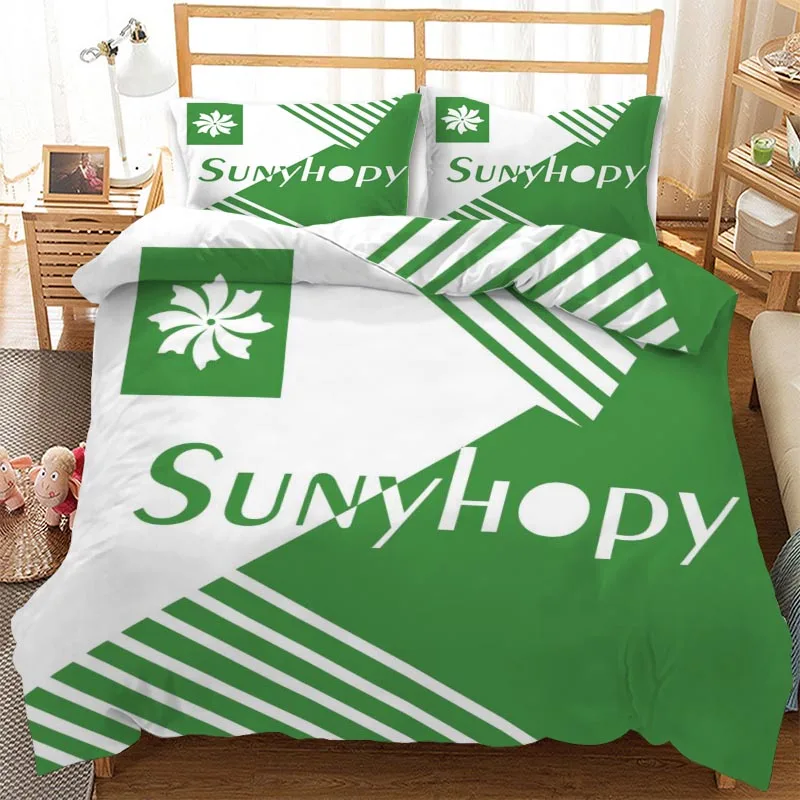 3 Pcs Luxury Duvet Cover Set Classic Four-Leaf Clover With Stars Bedding Sets Comforter Duvet Cover Pillowcase Home Textiles