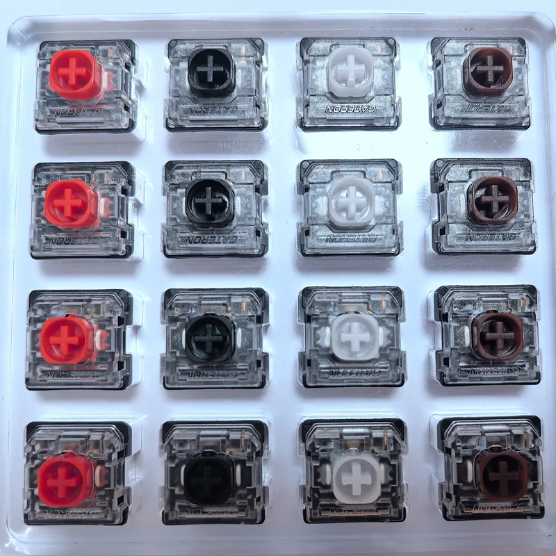 GATERON KS-33 Low Profile 2.0 Silent Red Black White Brown 3pin RGB Hot Swap para Teclados Mecânicos DIY Acessórios para PC