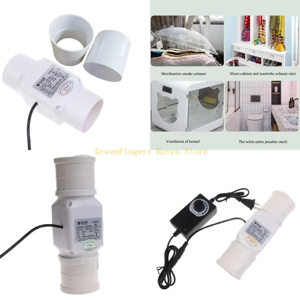 

F68D 2inch Silent Home Ventilator for Bathroom Kitchen Exhaust Ventilation 220V 110V