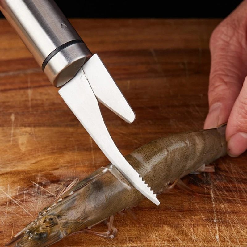 Knife Steel Shrimp Real Shrimp Cleaning, Shrimp Inlet Cleaning, fish pear knife, shrimp picking thread knife