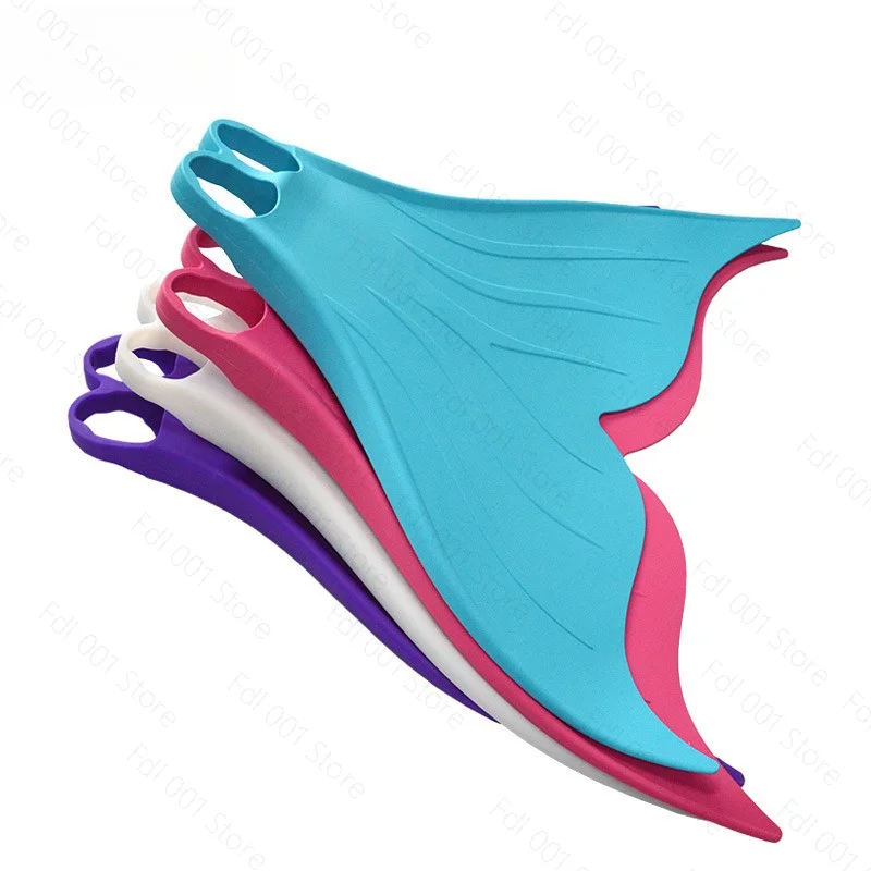 Fins Soft Silicone Aquarium Diving Swimming Training Photo Free Diving Single Webbed Equipment