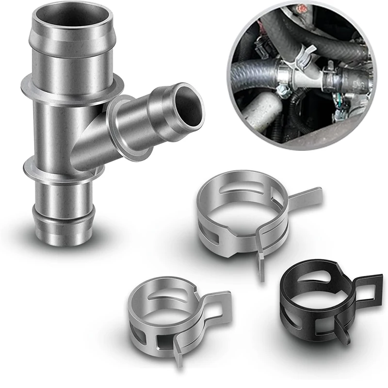 

47157 Upgraded Aluminum Radiator Coolant Hose Y Junction Replace, for Dorman Compatible with Cadillac Chevrolet GMC Models