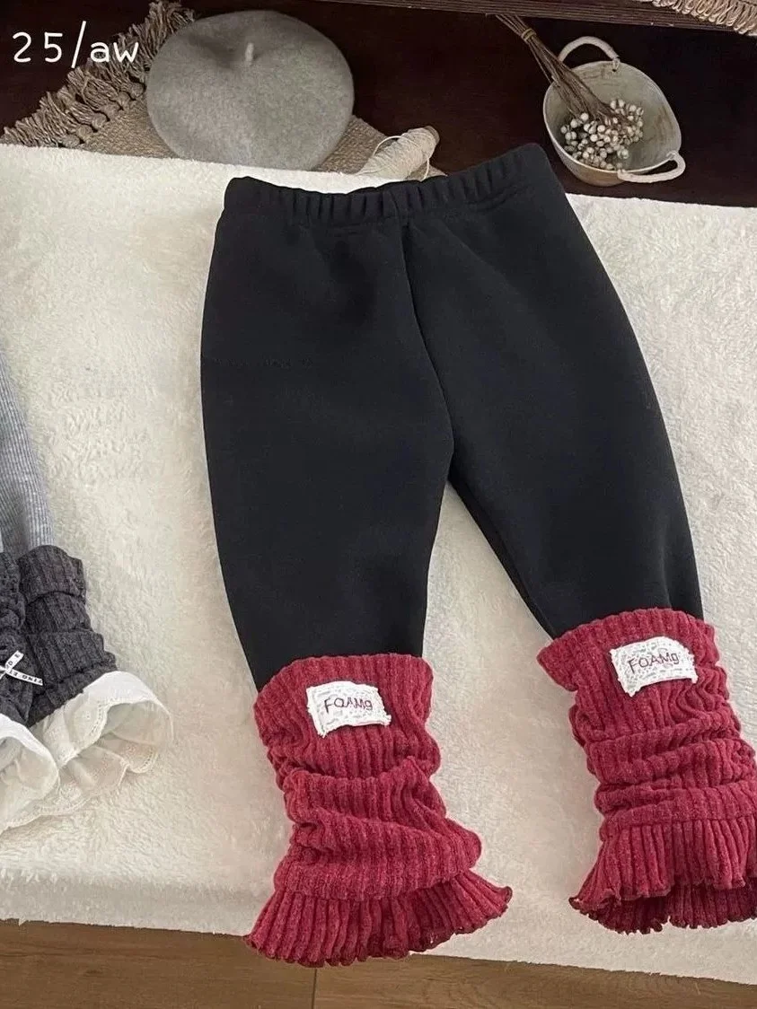 กางเกงขายาวลำลองสำหรับผู้หญิง ทรงตรง เอวสูง ใส่ได้หลายโอกาส แฟชั่นฤดูใบไม้ร่วงและฤดูหนาว เหมาะสำหรับใส่ไปทำงาน